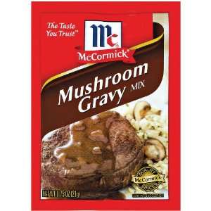 Gravies Gravy Mix Mushroom   12 Pack  Grocery & Gourmet 
