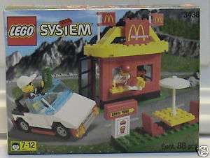 Lego System #3438 McDonalds Restaurant New MISB  