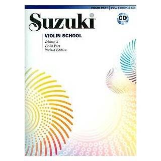 Suzuki Violin School Revised Edition Violin Part Book & CD Volume 3