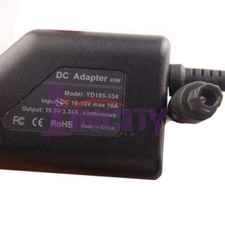 19.5V 3.34A Car Charger Power Supply Adapter For Dell