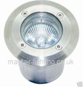 STAINLESS STEEL ROUND WALK OVER LIGHT LED or 50w  