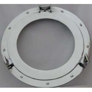  Aluminum Porthole With Mirror Over 12 in Viewing when open Free Ship 