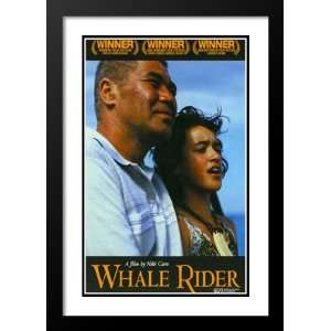  Whale Rider 32x45 Framed and Double Matted Movie Poster 