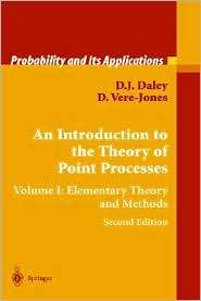   Processes, Vol. 1, (0387955410), D.J Daley, Textbooks   