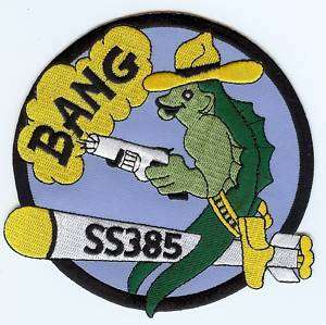 USS Bang SS 385   Fish shooting gun bang BCP No.c6933  