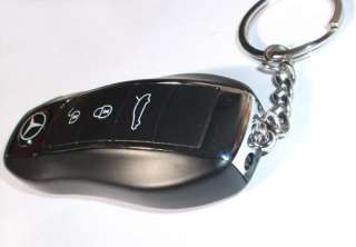 Novelty Fashion Car Lock Shape Flame Lighter KeyChain  