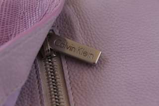 CALVIN KLEIN Pink *LIZARD* Envelope Clutch Bag Handbag  