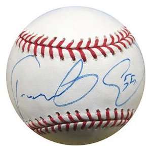  Fausto Carmona Autographed Baseball