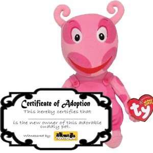   Babies Uniqua Backyardigans with Adoption Certificate Toys & Games