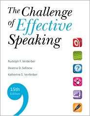 The Challenge of Effective Speaking, (0495911348), Rudolph F 