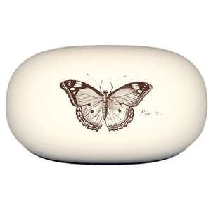  Butterfly Smooth Pebble Shapped Cavallini Eraser