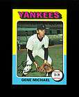 1975 Topps #608 Gene Michael Yankees MINT *591