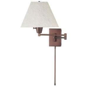   OBB Modern 1 Light Wall Lamp, Oil Brushed Bronze