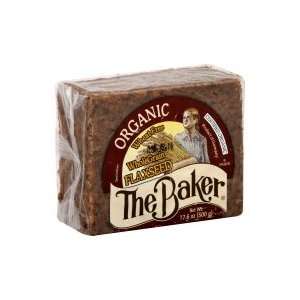  The Baker Bread, Organic, Whole Grain, Flax Seed, 17.6 oz 