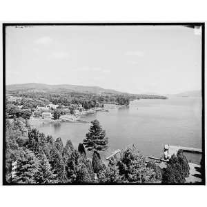  Caldwell Shore from Fort William Henry Hotel,Lake George,N 
