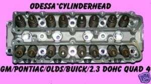 GM/PONTIAC/OLDS/BUICK/2.3 DOHC QUAD 4 CYLINDER HEAD  