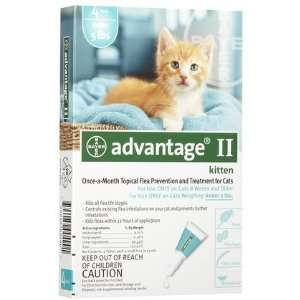  Bayer Advantage II Topical Flea Control   Kitten (Quantity 