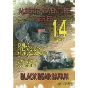  Alberta Adventure Series BLACK BEAR SAFARI DVD Everything 