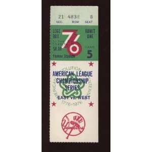  1976 ALCS Game 5 Chris Chambliss Home Run EXMT   New 