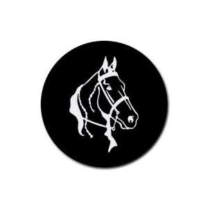 Gaited Horse Round Rubber Coaster set 4 pack Great Gift Idea