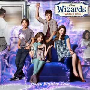 Wizards of Waverly Place edible cake image topper  