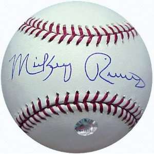 Mickey Rivers Autographed Baseball 