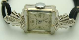 Wittnauer 14K & 10K RGP White Gold & Diamond Watch  