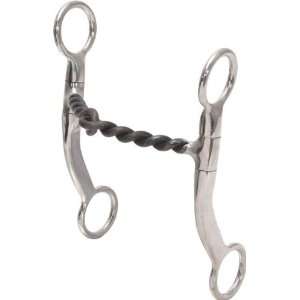  Abetta Twisted Wire Tom Thumb Snaffle   Stainless Steel 