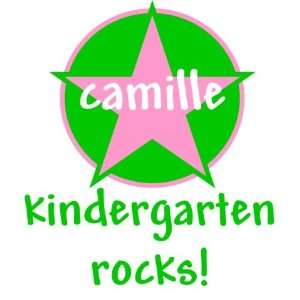  personalized kindergarten rocks tee shirt