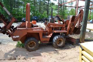 Ditch Witch 4010DD Combo Trencher, Back Hoe and Dozer  