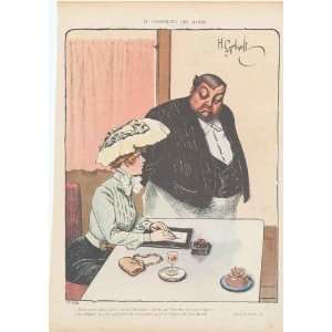  Art Deco Humour Le Conseiller Des Dames 1903