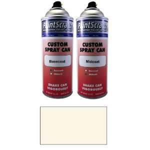 12.5 Oz. Spray Can of White Platinum Pearl Tricoat Touch Up Paint for 