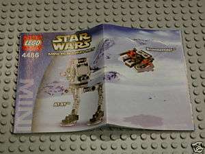 LEGO Star Wars INSTRUCTION MANUAL 4486 MINI AT ST SNOW  