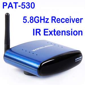 8GHz AV Audio Video Wireless Receiver IR Extension  