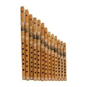  Bamboo Whistle Set Musical Instruments
