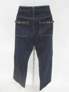 MICHAEL KORS Blue Dark Wash Bootcut Denim Jeans Sz 4  