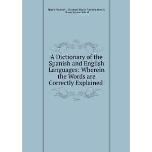 A Dictionary of the Spanish and English Languages Wherein 