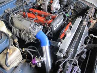 CXRacing Corolla AE86 4AGE T3 Turbo Manifold Top Mount + Downpipe 
