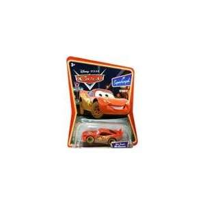  Cars Series 2 Dirt Track McQueen Vehicle Toys & Games