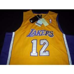 Shannon Brown Adidas Gold Los Angeles Lakers Jersey Size 52