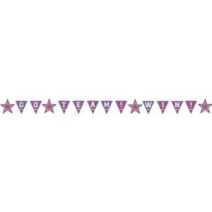  Cheerleader Party Banner Party Supply Health & Personal 