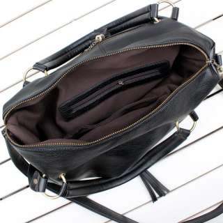   Capacity Shoulder Messenger Bag 7 Colors Black Brown White  
