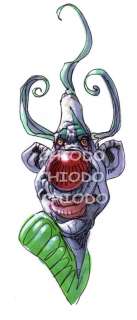   KLOWNS FROM OUTER SPACE Original Concept Art Charlie Chiodo  