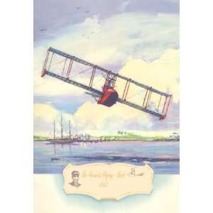  Benoist Flying Boat, 1914 44X66 Canvas