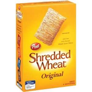 Post Shredded Wheat Cereal Original   12 Grocery & Gourmet Food