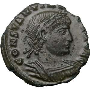  Ancient Roman Coin of Constantine II Junior 2 Legion 