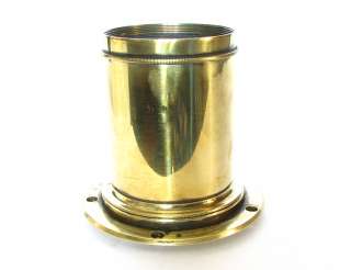 Antique J H Dallmeyer 8½x6½ Rapid Rectilinear Wet Plate Brass Lens 