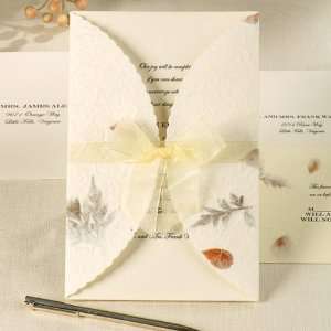  DIY Wedding Invitations with Pressed Flower Petals Health 