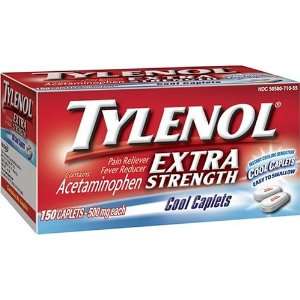  Tylenol Acetaminophen Cool Caplets   150 ct. Health 