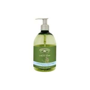  Organic Lemongrass & Clary Sage Liquid Soap   12 oz 